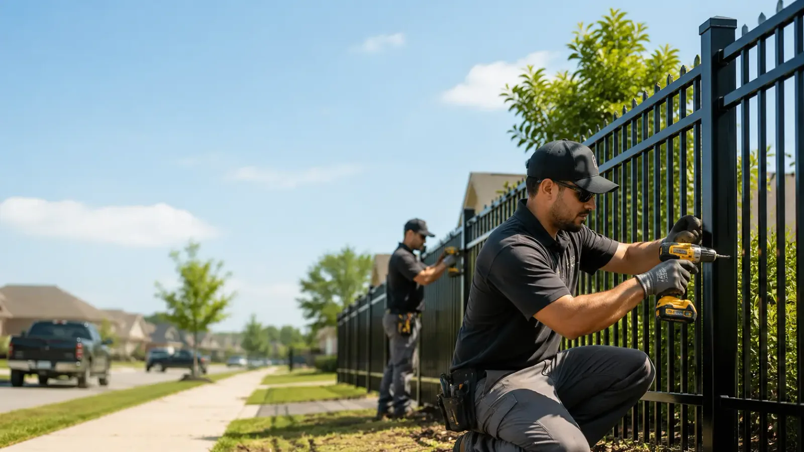 Metal Fence Installation in Dana, IA